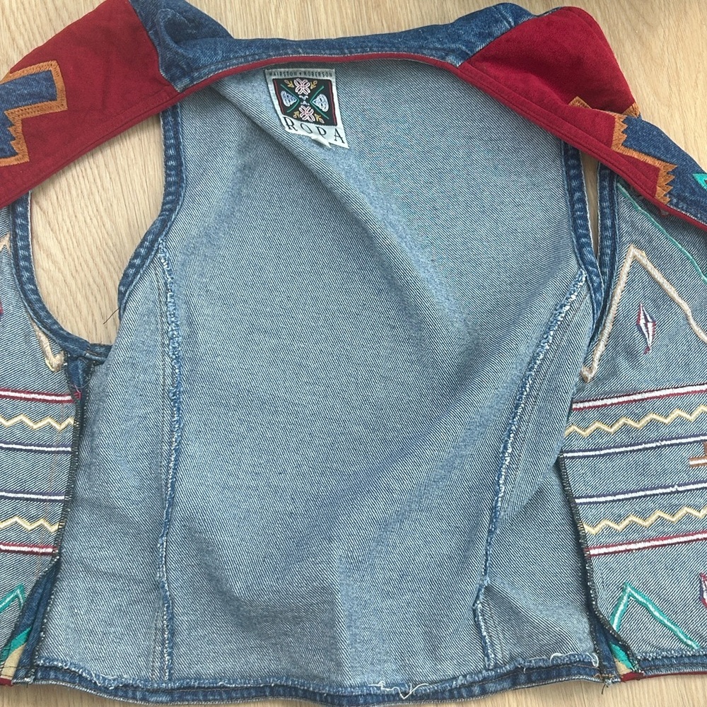 Vintage Hairston Roberson Ropa Western Vest - Picture 8 of 8